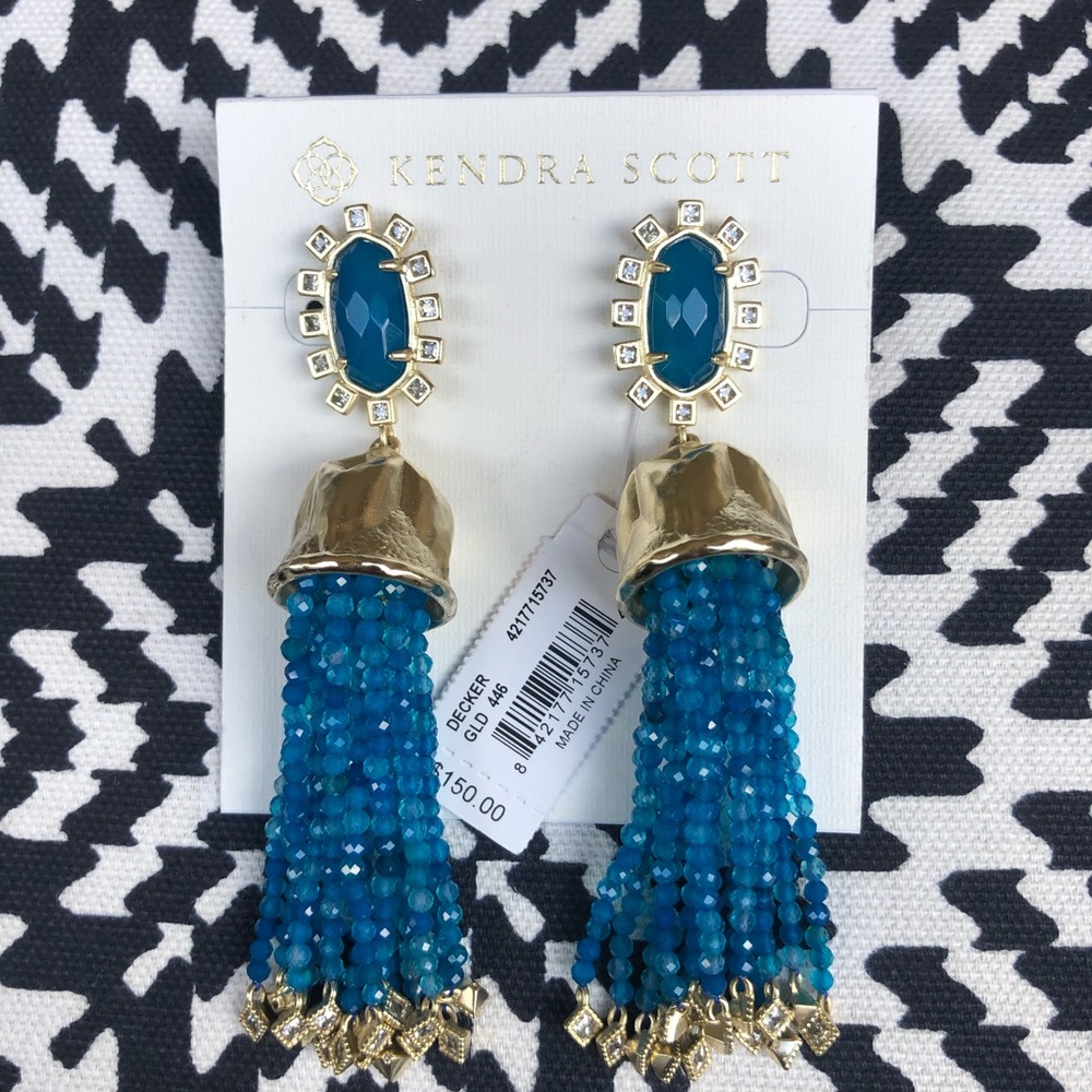 Kendra Scott Decker Tassel Statement Earrings
